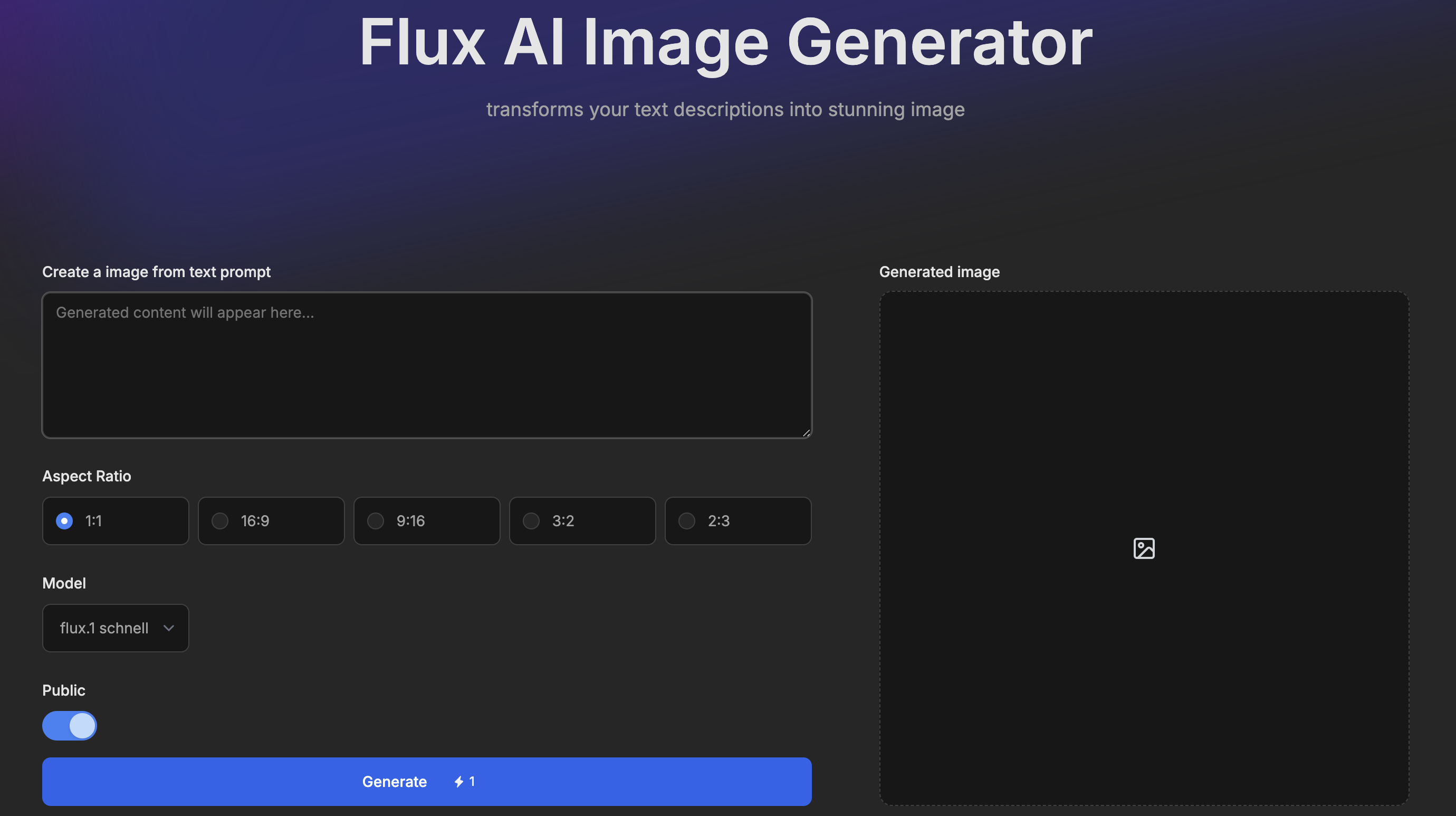 Flux Image AI